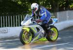 Alan (Bud) Jackson at Ballaugh Bridge.