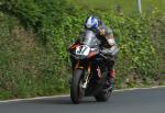 Roger Maher leaving Tower Bends, Ramsey.