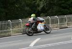 Chris McGahan at Braddan Bridge, Douglas.