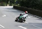 Michael Rutter approaching Braddan Bridge.