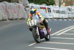 Roy Richardson on Braddan Bridge, Douglas.