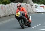 Mike Belcher on Braddan Bridge, Douglas.