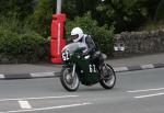 Andrew Ryder approaching Quarterbridge, Douglas.