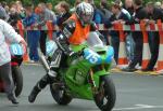 Pat Barnes at the TT Grandstand.