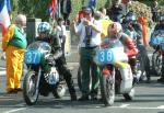 Karl Wilkie (number 38) at Start Line, Douglas.