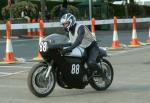 Steve Prewer (88) during practice, leaving the Grandstand, Douglas.