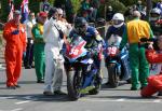 James McBride leaving the Start Line, Douglas.