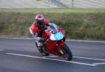 Paul Nolan at Signpost Corner, Onchan.