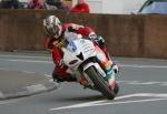 John McGuinness at Quarterbridge, Douglas.