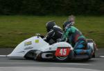 Wayne Lockey/Stuart Stobbart at Signpost Corner, Onchan.