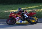 Ben Wylie at Signpost Corner, Onchan.