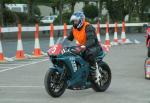 Brendan Desmond during practice, leaving the Grandstand, Douglas.