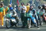 Decca Kelly (number 92) at Start Line, Douglas.