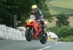 John Burrows at Ballaugh Bridge.