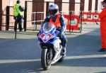 Mark Miller at the TT Grandstand, Douglas.