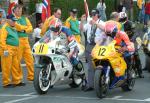 Stuart Robson (number 11) at Start Line, Douglas.