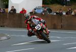 John McGuinness at Quarterbridge, Douglas.