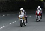 Sean Leonard approaching Quarterbridge, Douglas.