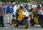 Carl Rennie at the TT Grandstand.