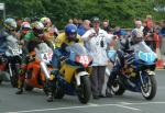 Alan Connor at the TT Grandstand, Douglas.