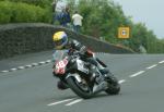 John Burrows at Signpost Corner, Onchan.