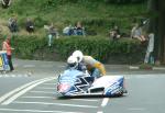 John Holden/Jamie Winn on Braddan Bridge, Douglas.