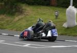 Tony Elmer/Darren Marshall at Signpost Corner, Onchan.