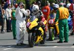 Alan (Bud) Jackson leaving the Start Line, Douglas.