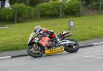 John McGuinness at Signpost Corner, Onchan.