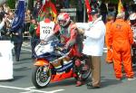 Christophe Dimarino at Start Line, Douglas.