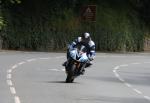 Victor Gilmore approaching Braddan Bridge.