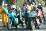 Geoff Bates (number 51) at Start Line, Douglas.