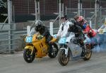 Stephen Carr leaving the Practice Start Line, Douglas.