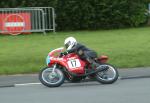 Terry McGinty at Signpost Corner, Onchan.