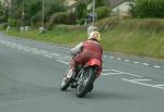 Pat Wynne at Signpost Corner, Onchan.