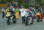 Simon Fulton (28) at the Start Line, Douglas.