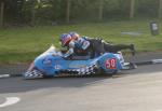 Bruce Moore/Alan Founds at Signpost Corner, Onchan.