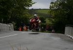 Guy Martin at Ballaugh Bridge.