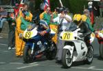 Tim Sayers (number 70) at Start Line, Douglas.