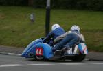Dick Hawes/Tim Dixon at Signpost Corner, Onchan.
