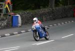 Paul Coward approaching Quarterbridge, Douglas.