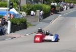 Wal Saunders/Eddy Kiff on Bray Hill, Douglas.