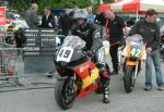 Peter Hounsell at the TT Grandstand.