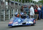 Craig Bloore/Christopher Bloore at the TT Grandstand, Douglas.