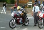 Alec Whitwell (24) at the Practice Start Line, Douglas.