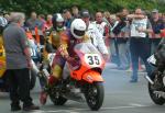 Steven Linsdell at the TT Grandstand.