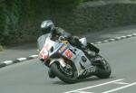 Dave Madsen-Mygdal at Signpost Corner, Onchan.