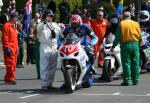 Patrick Van Gils leaving the Start Line, Douglas.