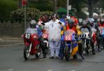 Eddie Byers (40) at the startline, Douglas.