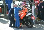 Ryan Farquhar in the Pits, Douglas.